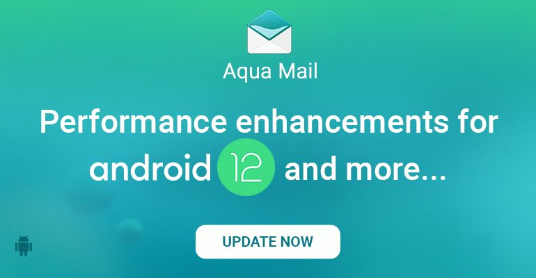 Aqua Mail 1.36 est maintenant disponible! Voici les nouveautés