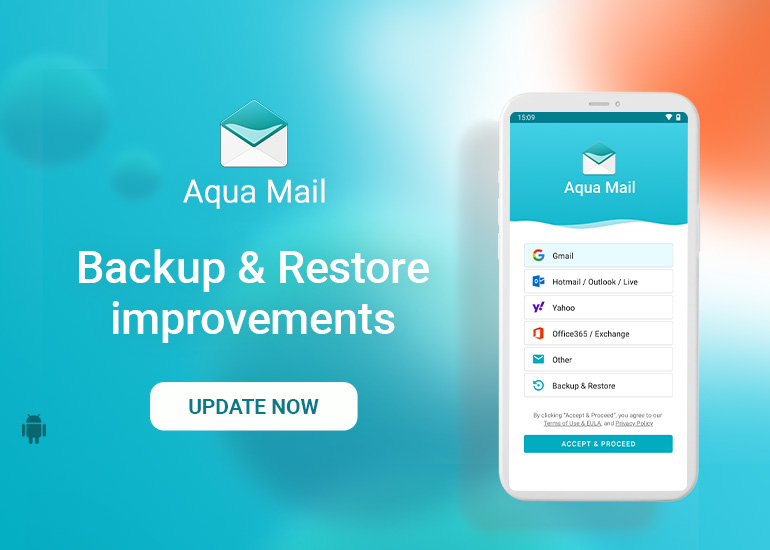Aqua Mail 1.38.1 est disponible Voici les nouveautés de cette version