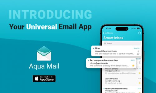 Aqua Mail introduces its first iOS version